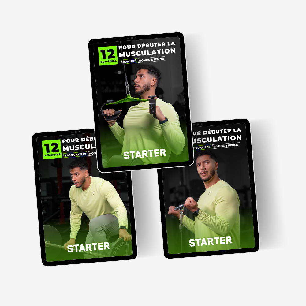 STARTER - BIEN DÉMARRER EN MUSCULATION - HOMME/FEMME