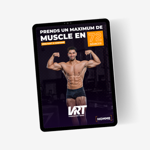 VARIABLE RECOVERY TRAINING - PRENEZ UN MAXIMUM DE MUSCLE EN 72 SÉANCES - HOMME